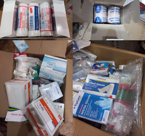 InterVol supplies arrive in Kharkiv.
