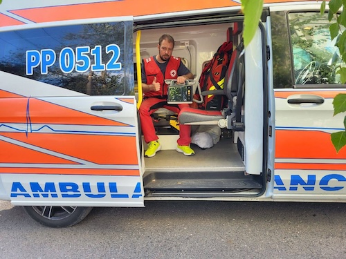AEDs for frontline ambulances