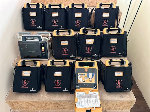AEDs for frontline ambulances