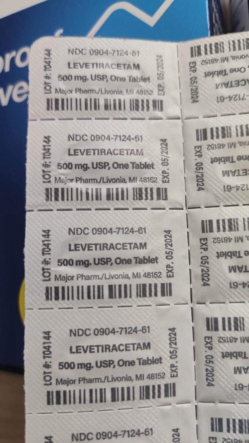 Levetiracetam.
