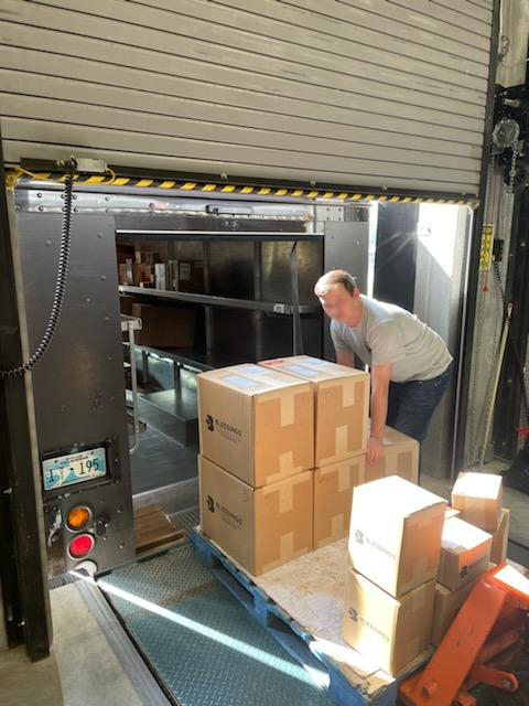 Shipment of anti-seizure medications to Ukraine.