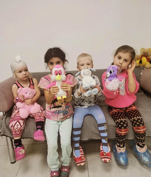Toys delivered to Kharkiv Children's Hospital