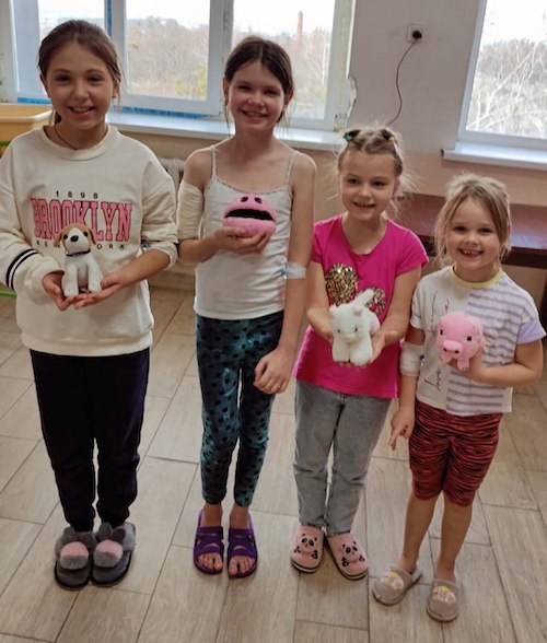 Toys delivered to Kharkiv Children's Hospital