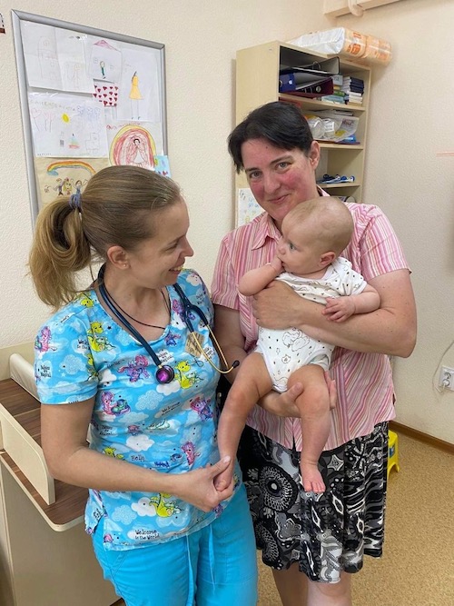 1st Children's Polyclinic in Kharkiv.
