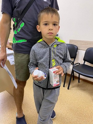 1st Children's Polyclinic in Kharkiv.