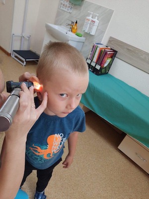 1st Children's Polyclinic in Kharkiv.
